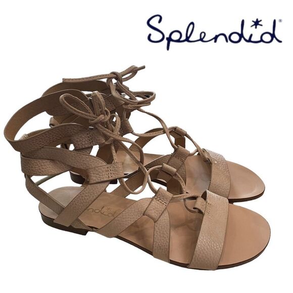 Splendid Cameron Leather Gladiator Women's Sandals NEW 6 - Picture 2 of 6